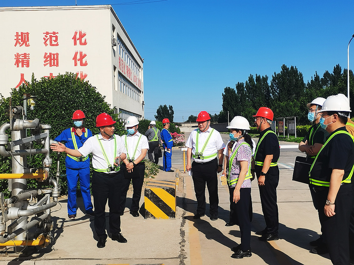 5月26日，国务院安委会综合检查组魏丽萍（右四）一行，在河北省、保定市、徐水区有关领导陪同下，前往河北满冠体育督导检查安全生产相关工作，该公司总经理周文乾（左二）热情接待。.jpg
